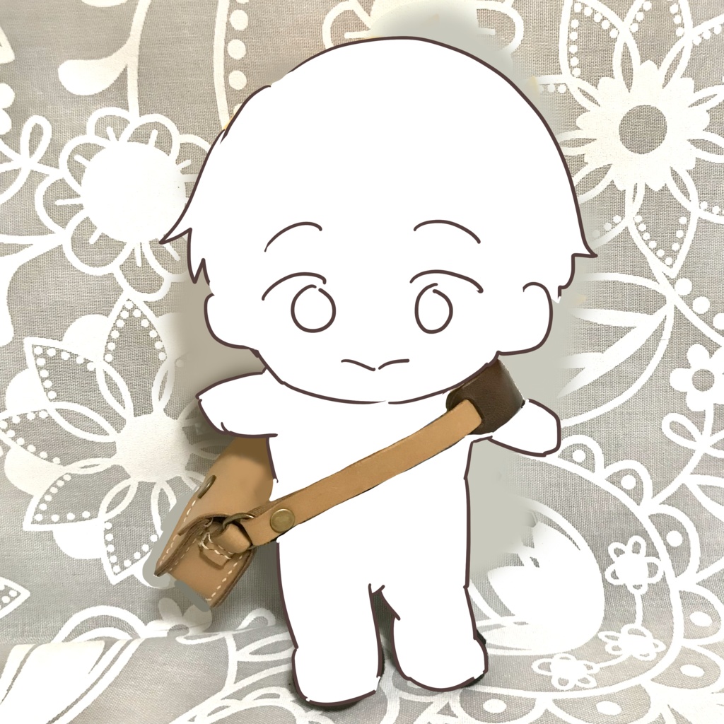 【ぬいぐるみカバン】旅人バッグ