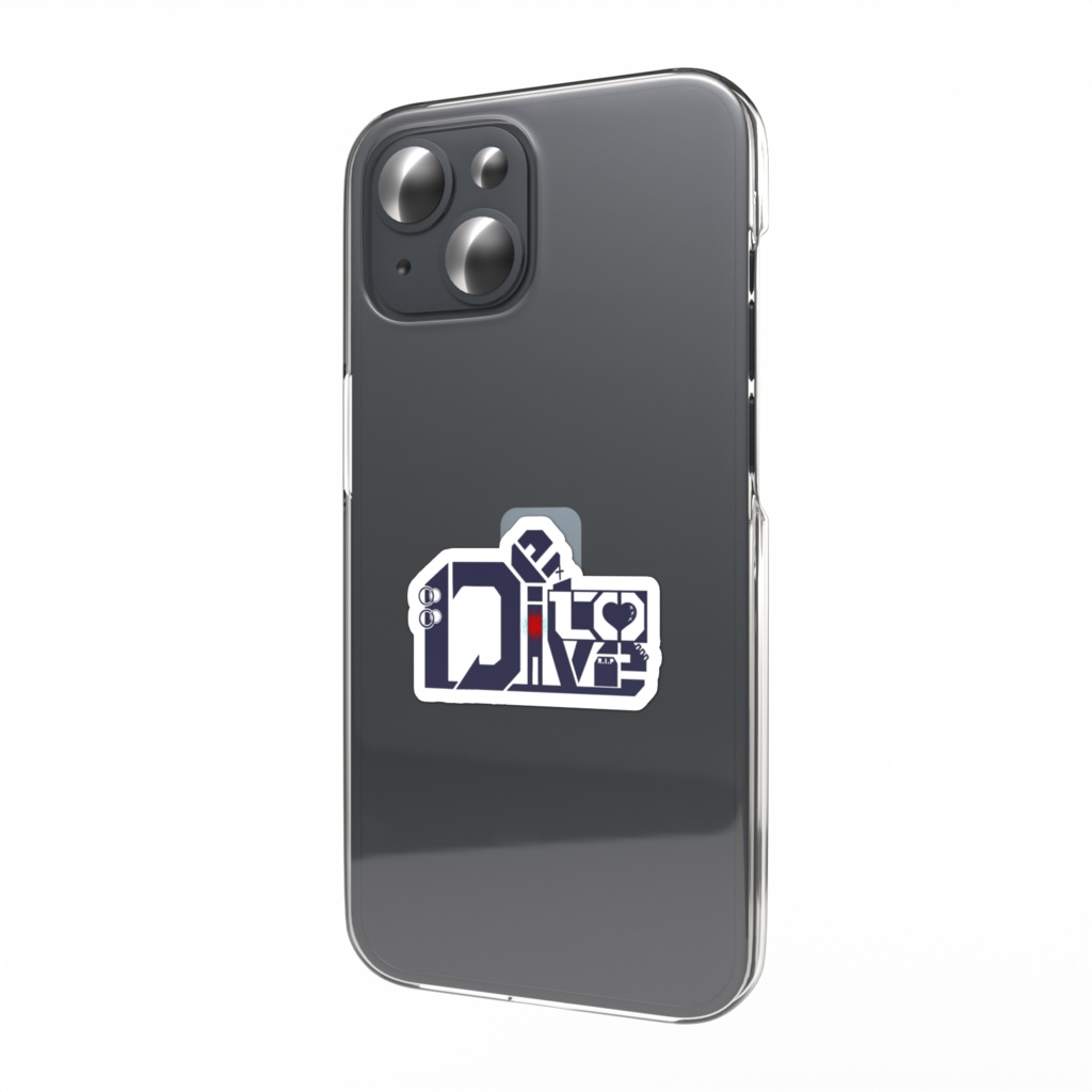 【Die to Live】タイトルロゴ スマホステッカー