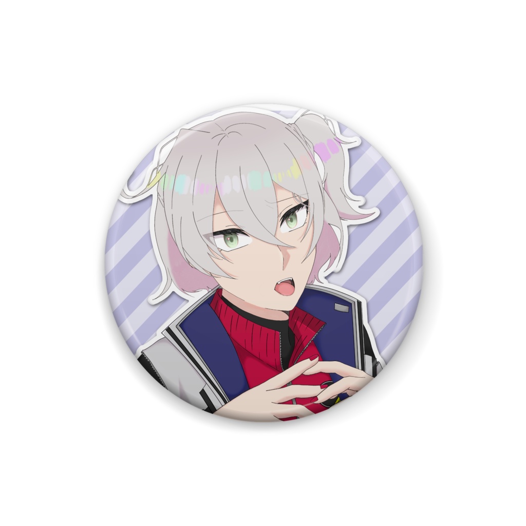 【創作】男の娘缶バッジ
