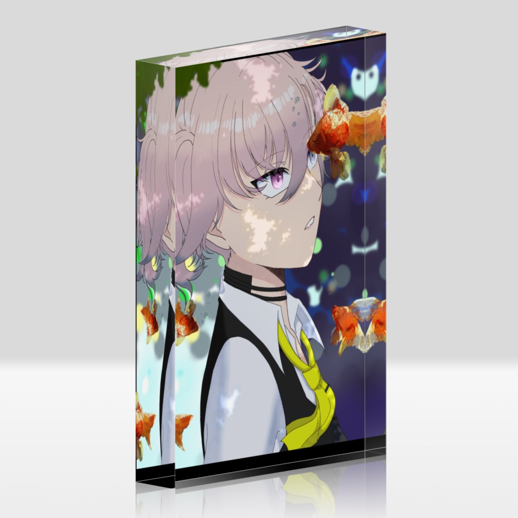 【アイスクリームシンドローム】ルキア アクリルブロック