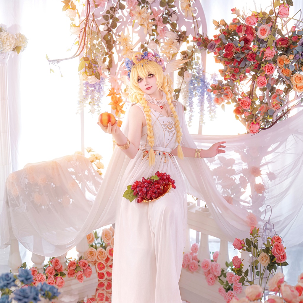 【コスプレ写真】神の庭 音律女神