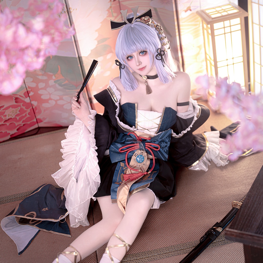 【コスプレ写真】原神神里綾華 霜刃