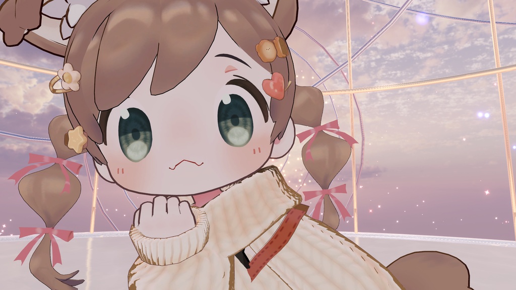 【無料】まめひなた瞳16種&肌2種