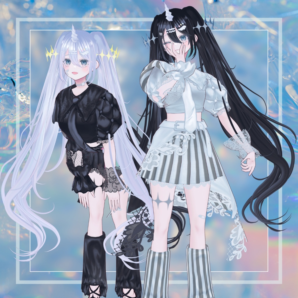 ✧VRoid✧URU HAIR(ヘアーセット)