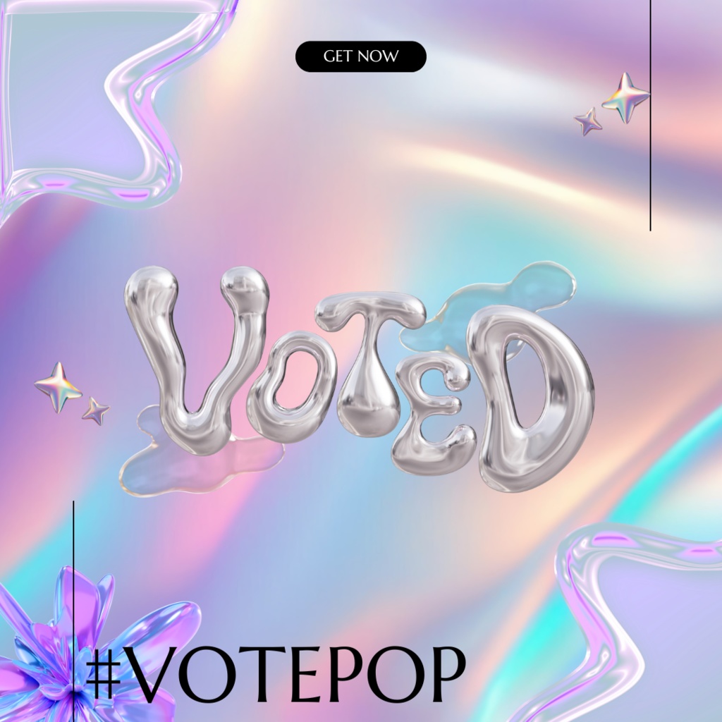 投票プレゼント実施中!【~DL2/28まで】#VOTEPOP