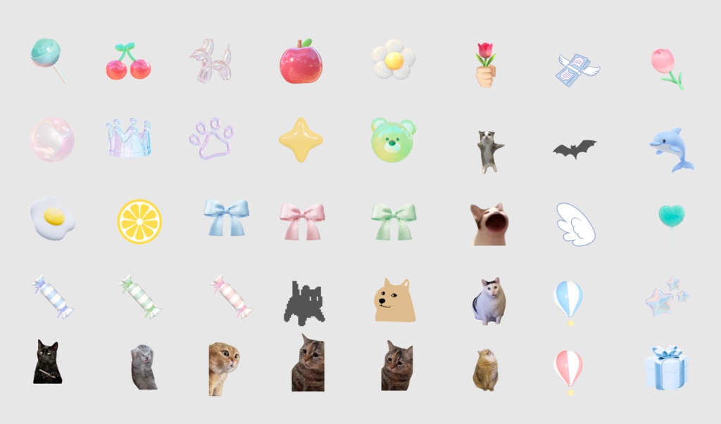 【わんコメ】ワードパーティ/絵文字/スタンプ【100個】