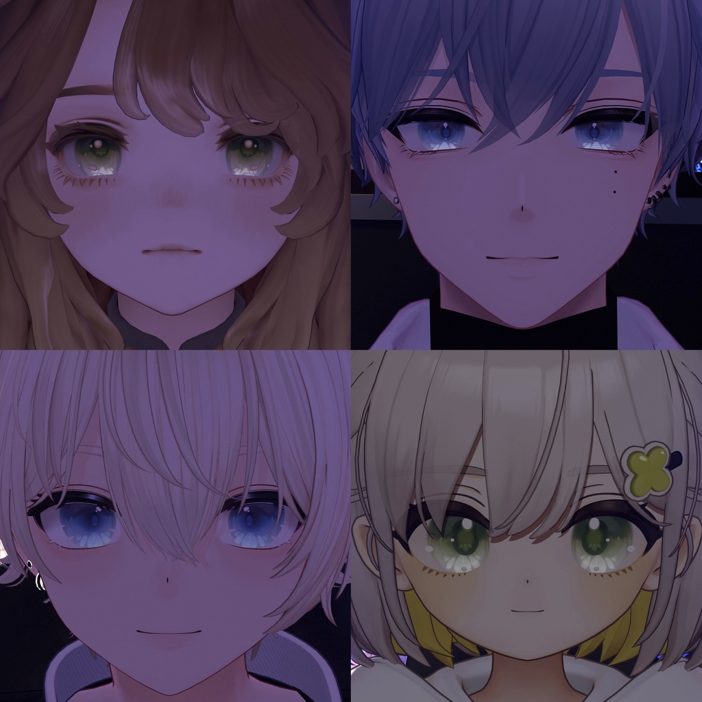 【19アバター】🌟セール🌟ゆるちゅるEYE【emission付】