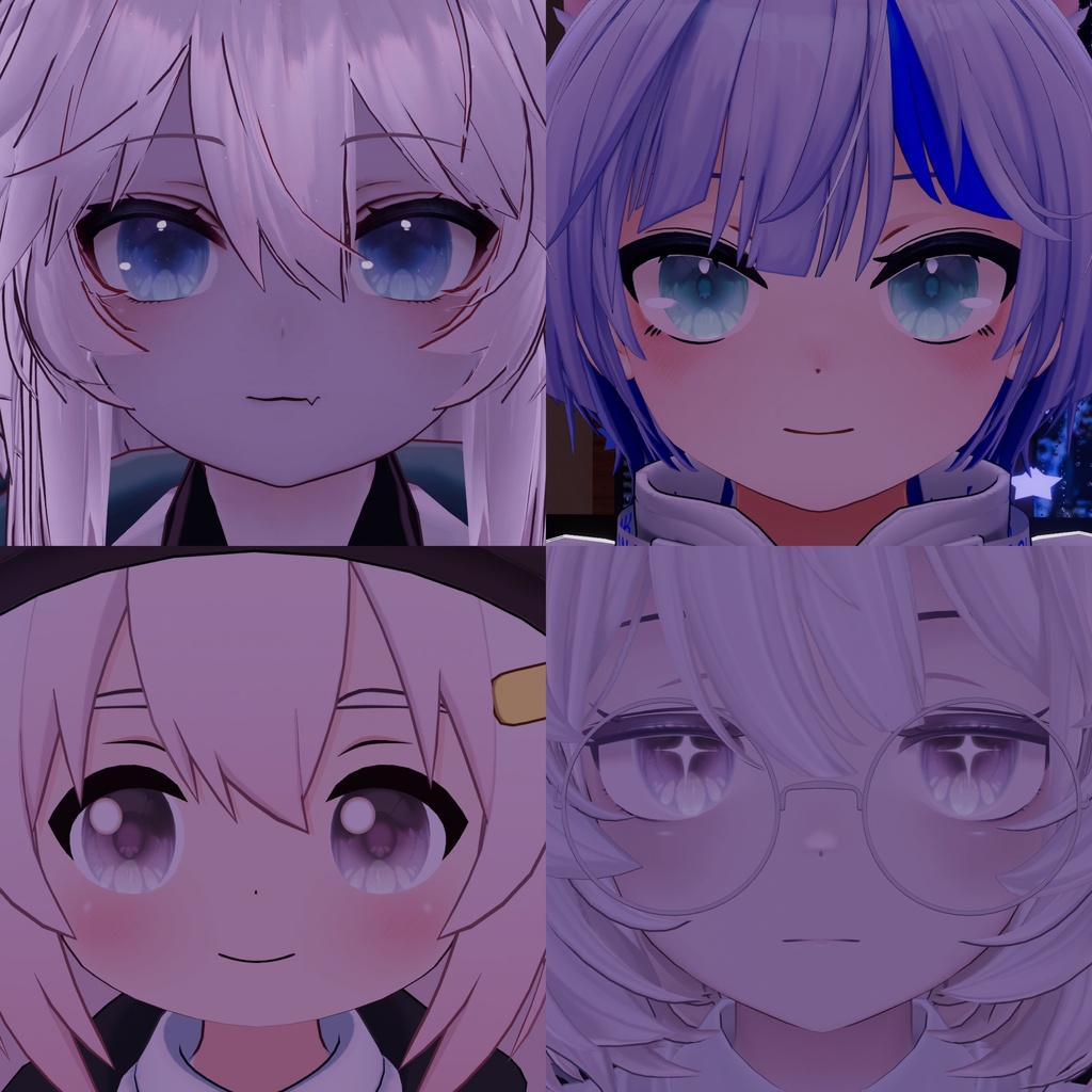 【19アバター】🌟セール🌟ゆるちゅるEYE【emission付】