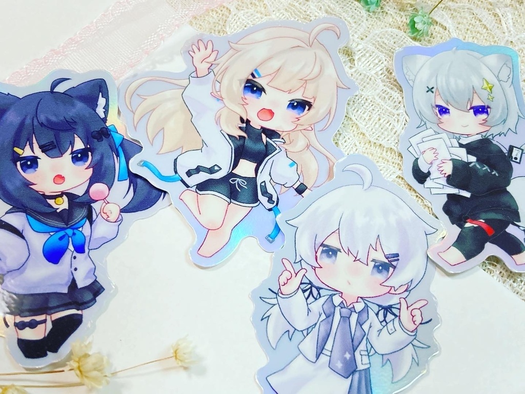 高耐候ステッカー【セフィラ・プラチナ・ナユ・真冬・リアアリス】