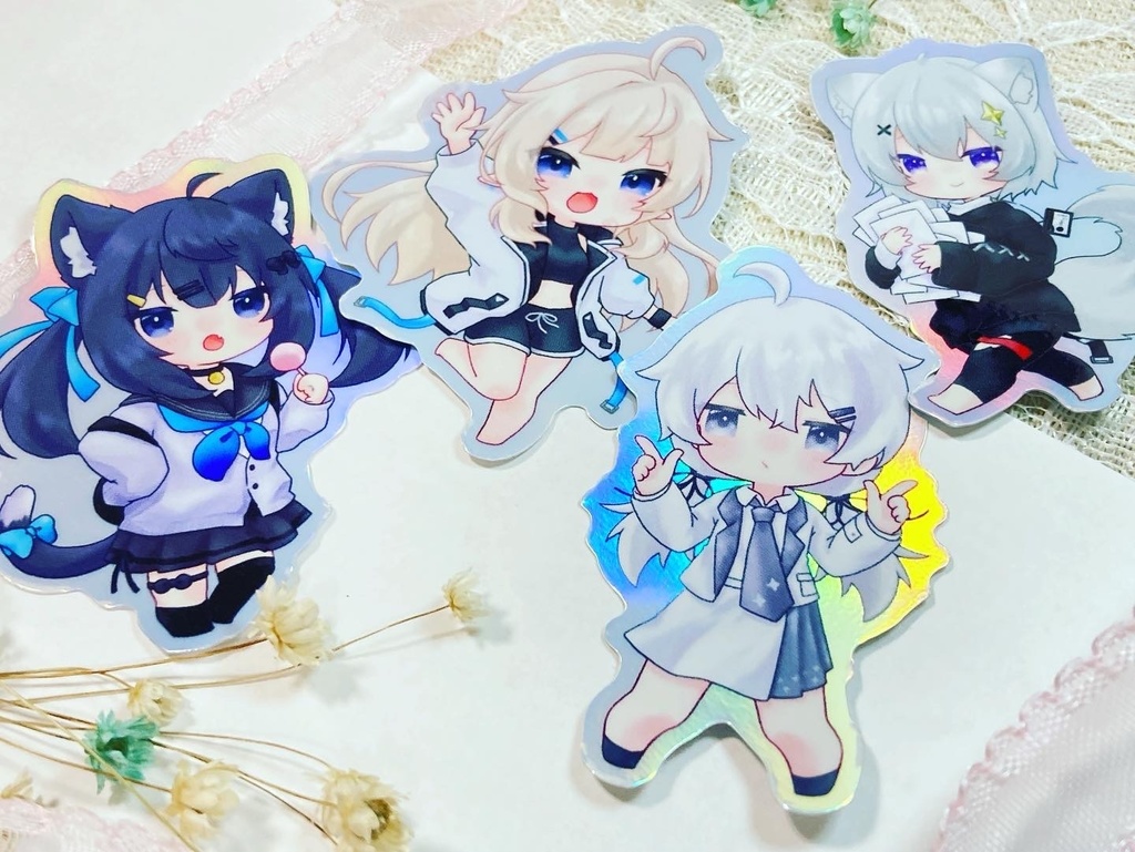 高耐候ステッカー【セフィラ・プラチナ・ナユ・真冬・リアアリス】