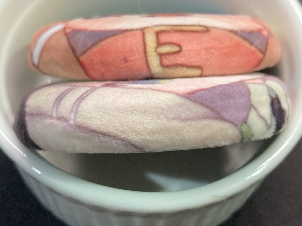 ぷにもふ缶バッチ【まめひなた・キプフェル・ミルフィ・真冬】