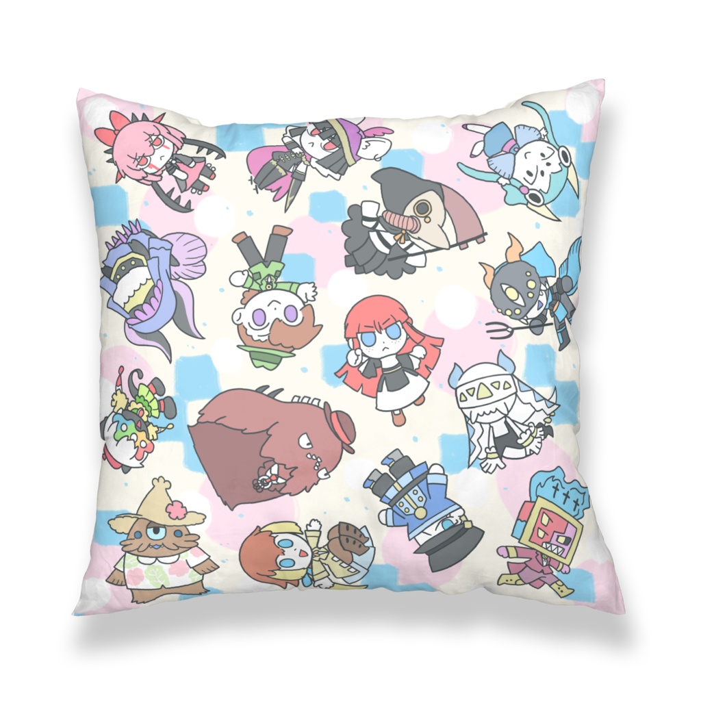 聖者たちの旅 クッション