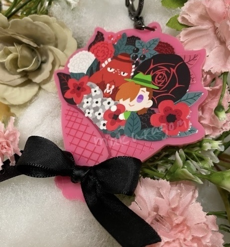 トレイシーとレッド:アクキー(ブーケ)