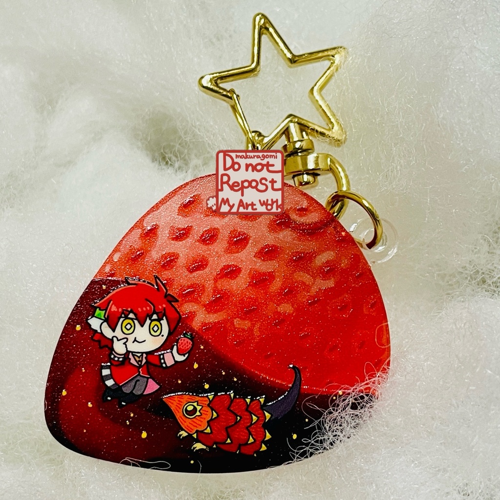 アムリオとモーラ:アクキー(チョコフォンデュ)