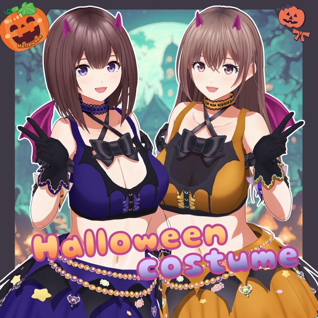 【リリースセール】 Halloween costume ハロウィン衣装 【#VRoid】