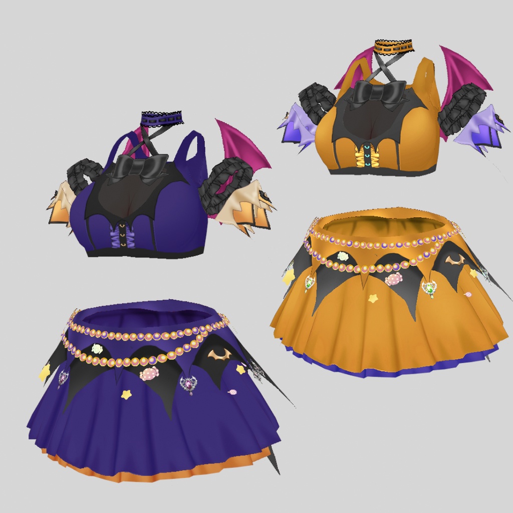 セール【2025新作】 Halloween costume ハロウィン衣装 【#VRoid】