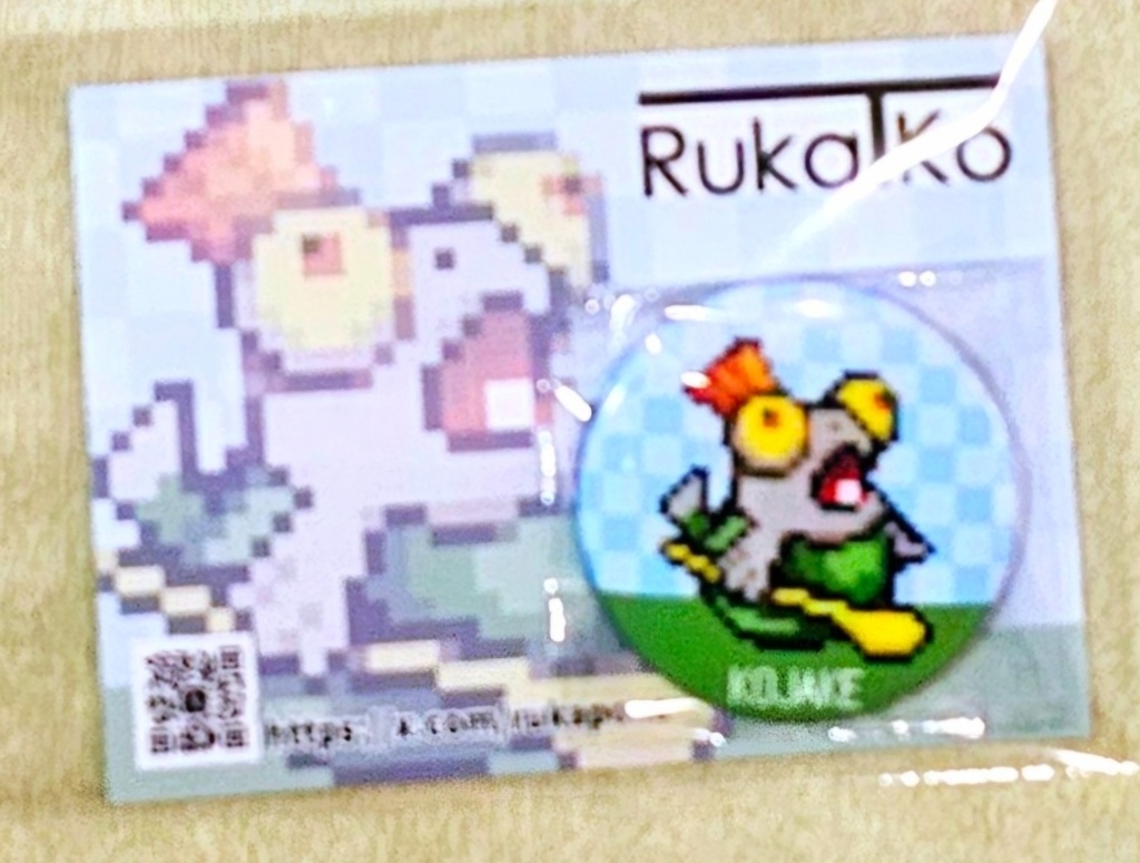 ドット絵缶バッジ