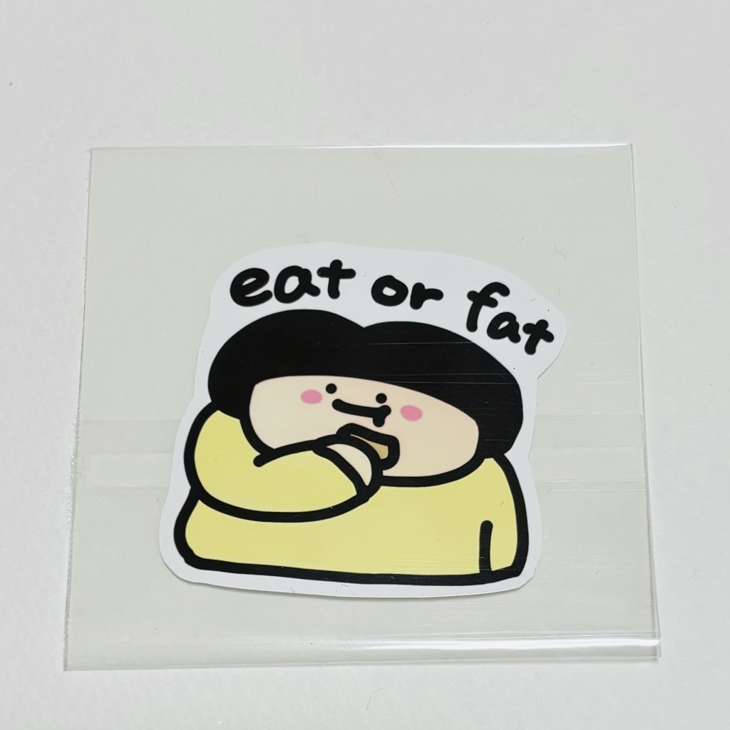 ちょいでかシール