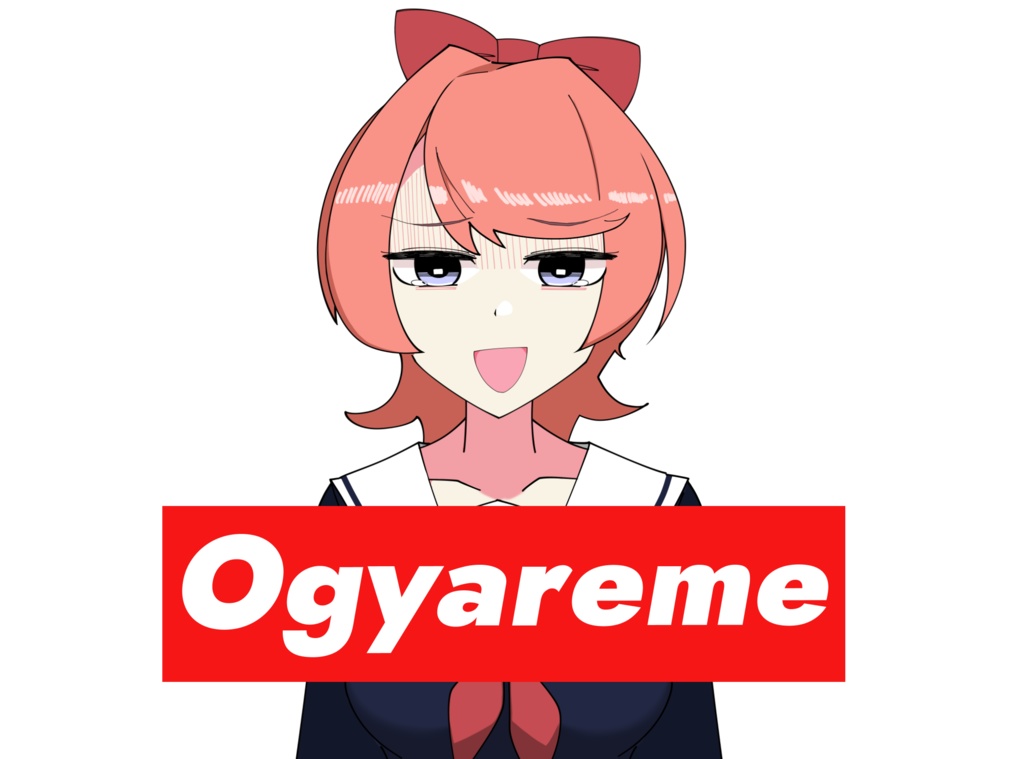 Ogyareme&Doyareme BOXロゴパーカー