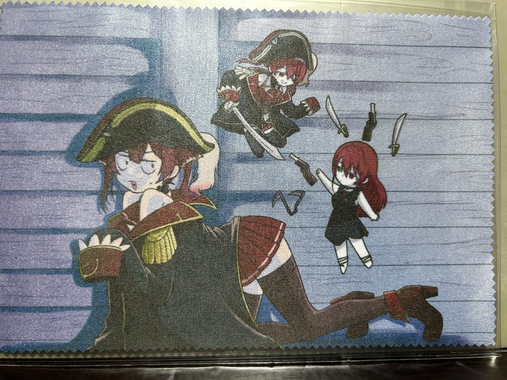 幽霊船戦メガネ拭き