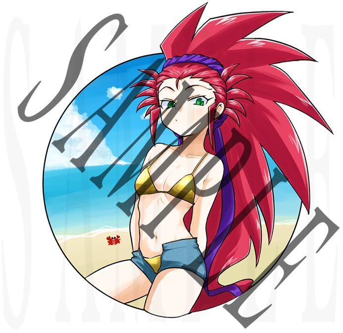 鷲羽アクリルキーホルダー