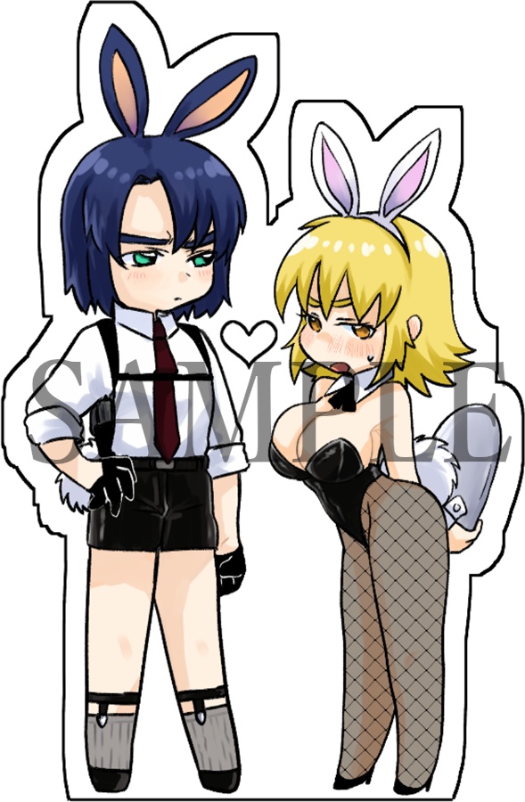 バニーアクリルスタンド