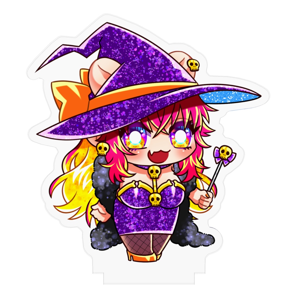 はぴはろミニキャラ☆魔女っ子の姿 2024ver.