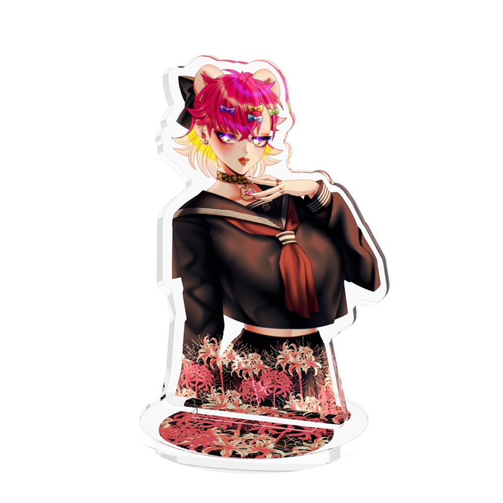 神取ageha. 和ホラー風セーラー服 ver. アクリルフィギュア