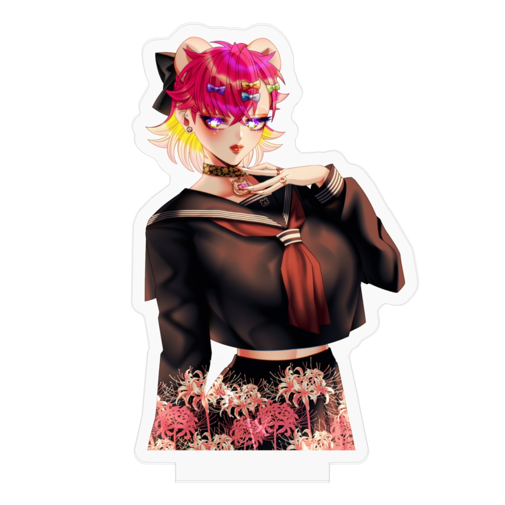 神取ageha. 和ホラー風セーラー服 ver. アクリルフィギュア