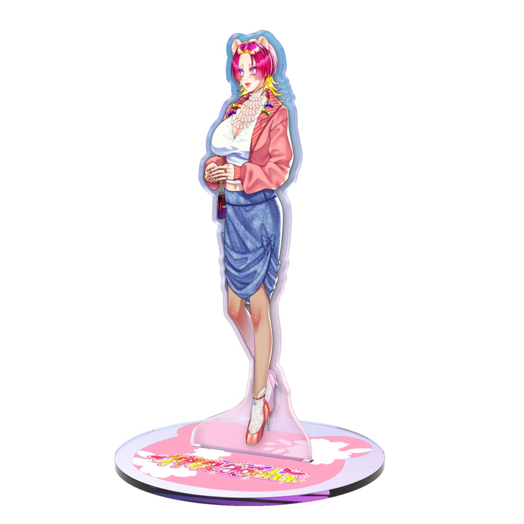 神取ageha. 春デート衣装 ver. オーロラアクスタ 70mm～160mm