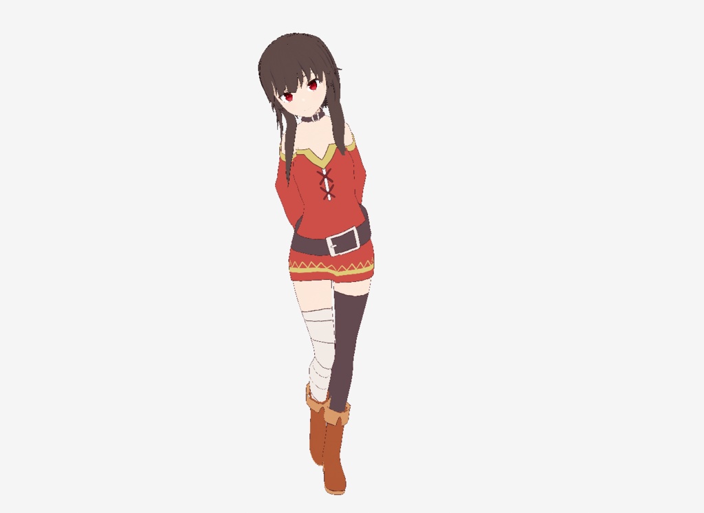 めぐみん3Dモデル / Megumin 3D Model【VRM】
