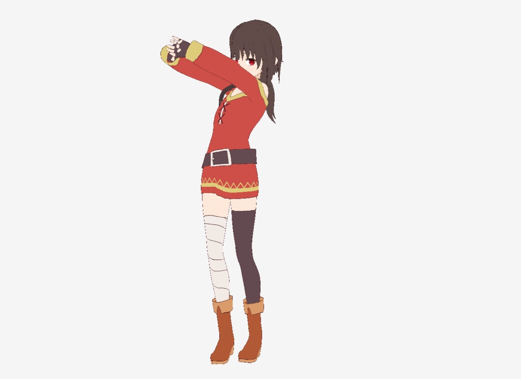めぐみん3Dモデル / Megumin 3D Model【VRM】