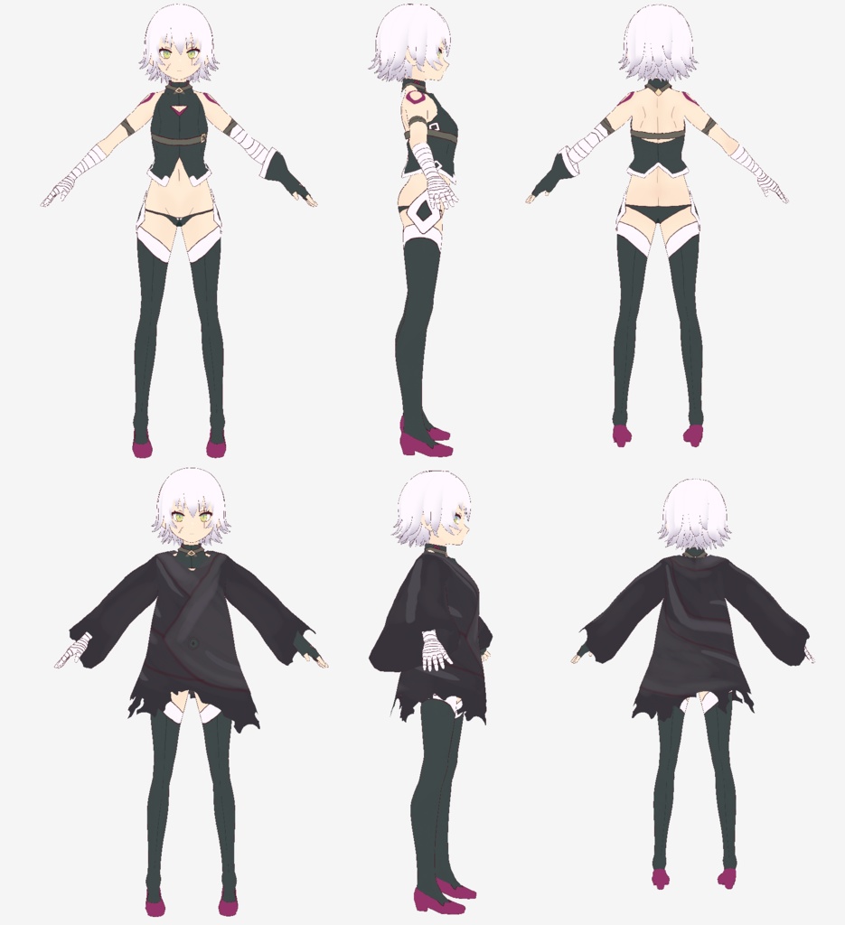 ジャック・ザ・リッパー3Dモデル / Jack the Ripper 3D Model【VRM】