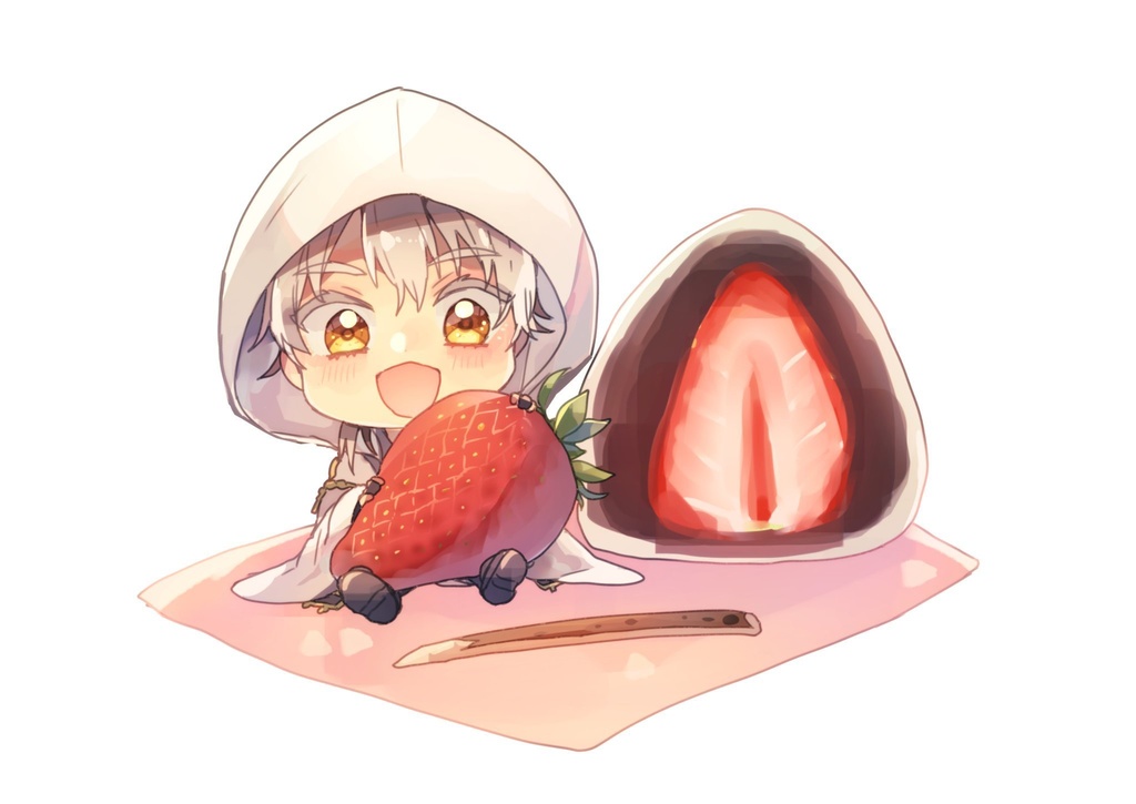 いちごだいふくアクキー