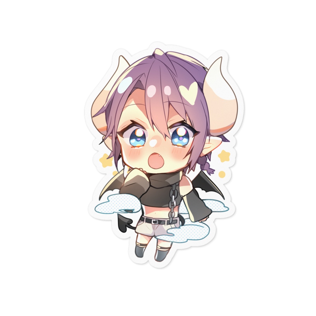 クロハくんステッカー