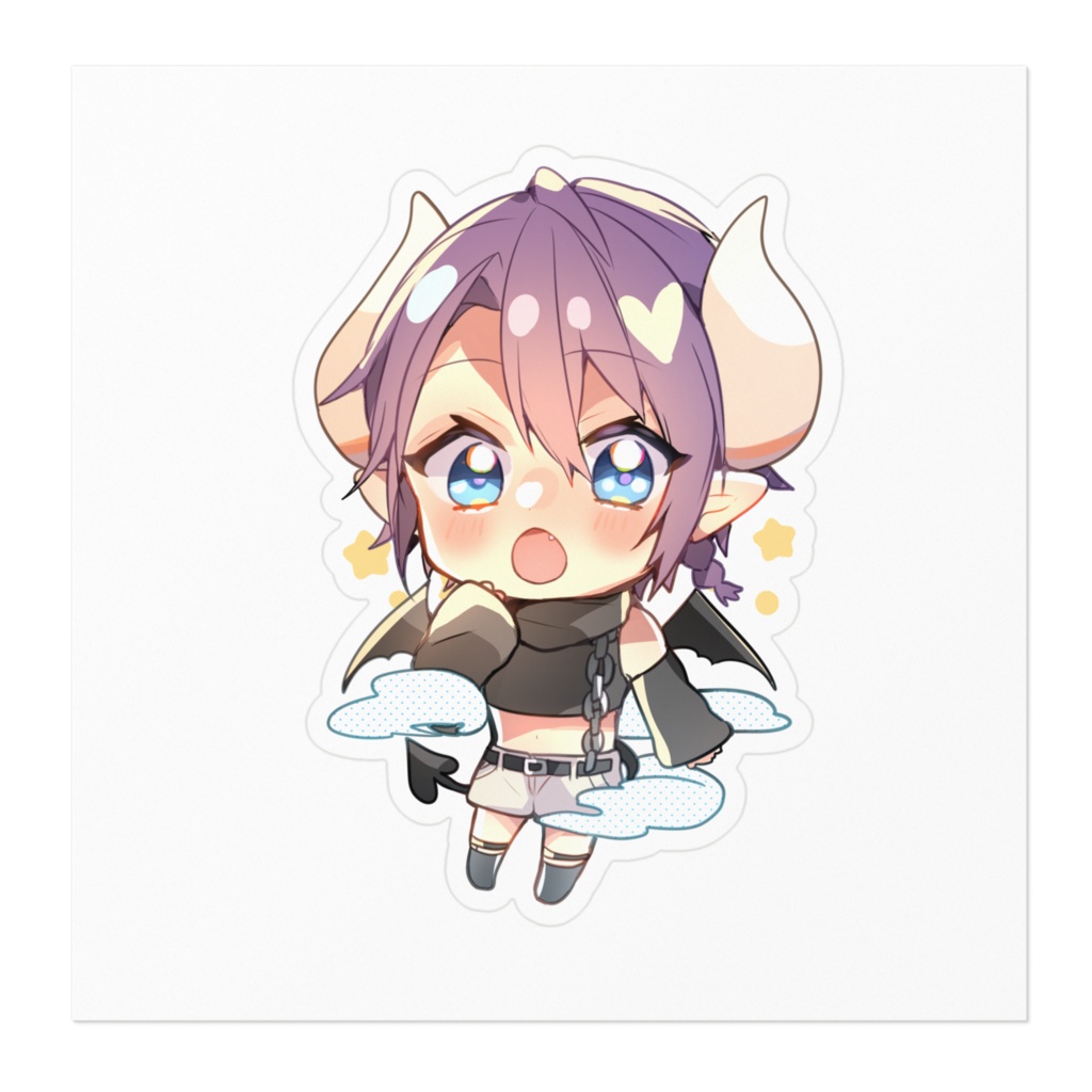 クロハくんステッカー