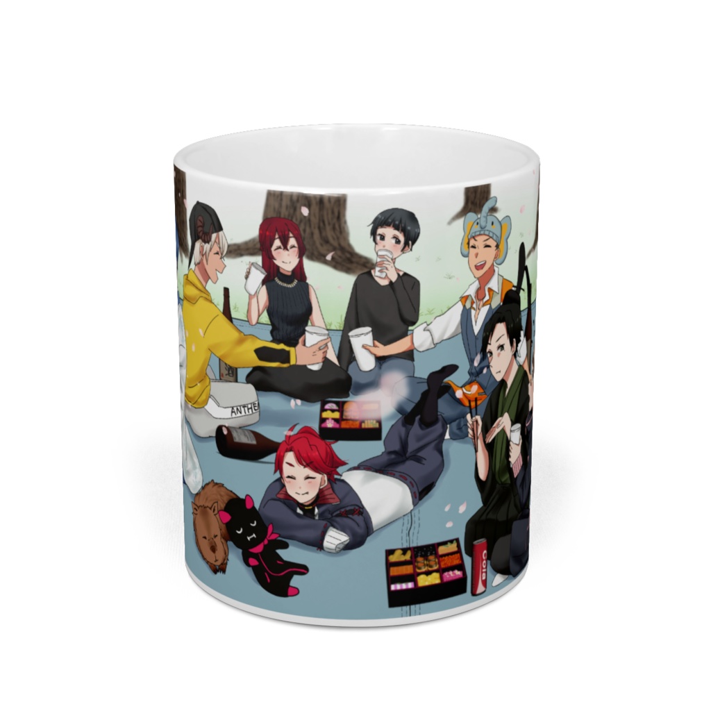 お花見マグカップ