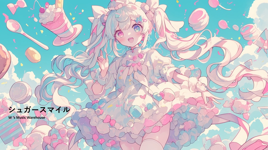 【フリーBGM】シュガースマイル (Sugar Smile)【 リラックス / かわいい / 睡眠用 / 配信BGM】