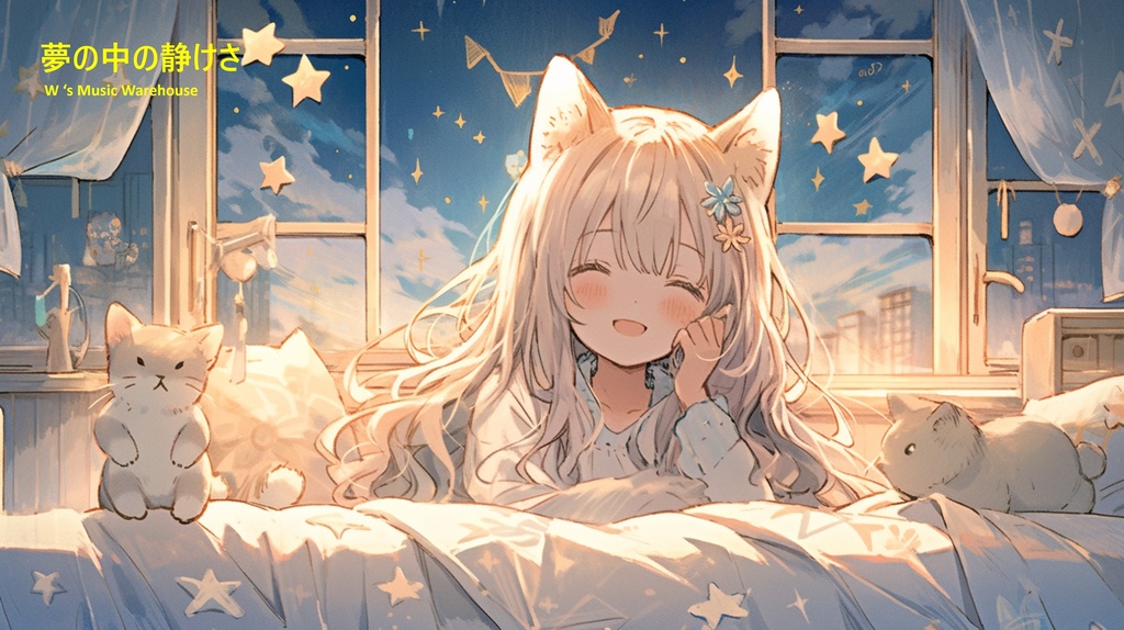【フリーBGM】夢の中の静けさ【 リラックス / かわいい / 睡眠用 / 配信BGM】