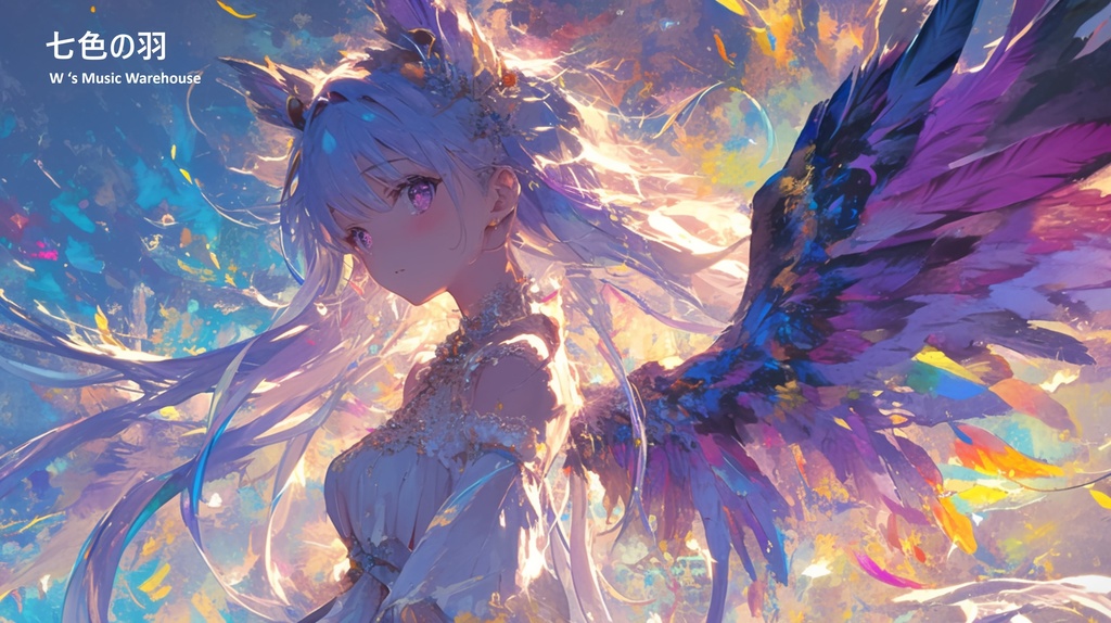 【フリーBGM】七色の羽【 ギター /ロック/リラックス / かわいい / 配信BGM】