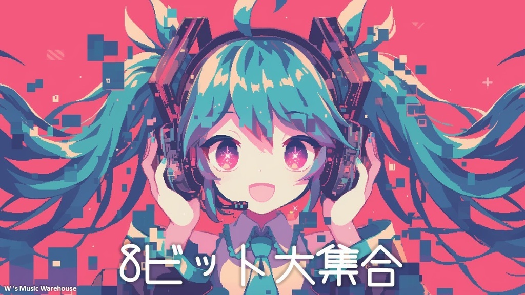 【フリーBGM】8ビット大集合 / 8-Bit大集合 / 8-Bit Grand Collection 【 8bit /リラックス / かわいい / 可愛いbgm】