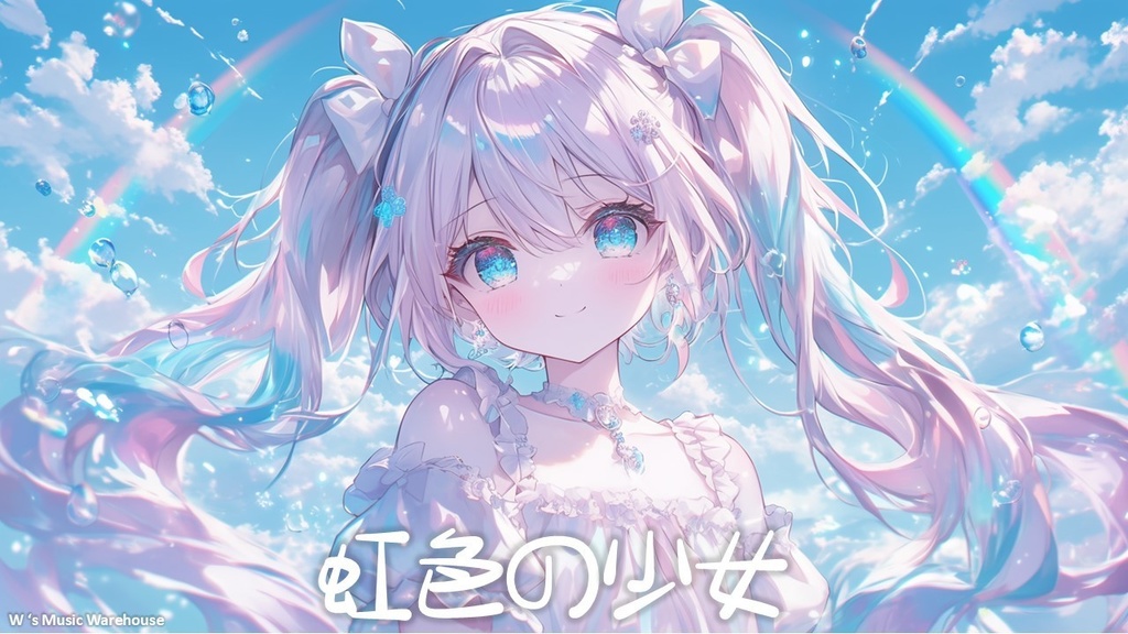 【フリーBGM】虹色の少女 / 彩虹少女 / Rainbow Girl【 ピコピコ / かわいい / 可愛いbgm / Pretty】