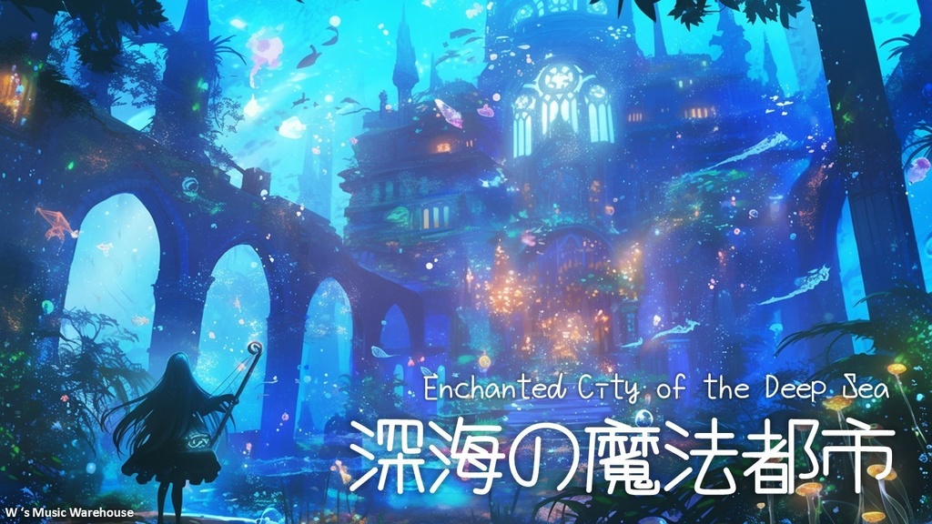 【フリーBGM】【ケルト音楽 / Celtic Music】深海の魔法都市 / Enchanted City of the Deep Sea 1 時間耐久【異世界ファンタジーBGM】