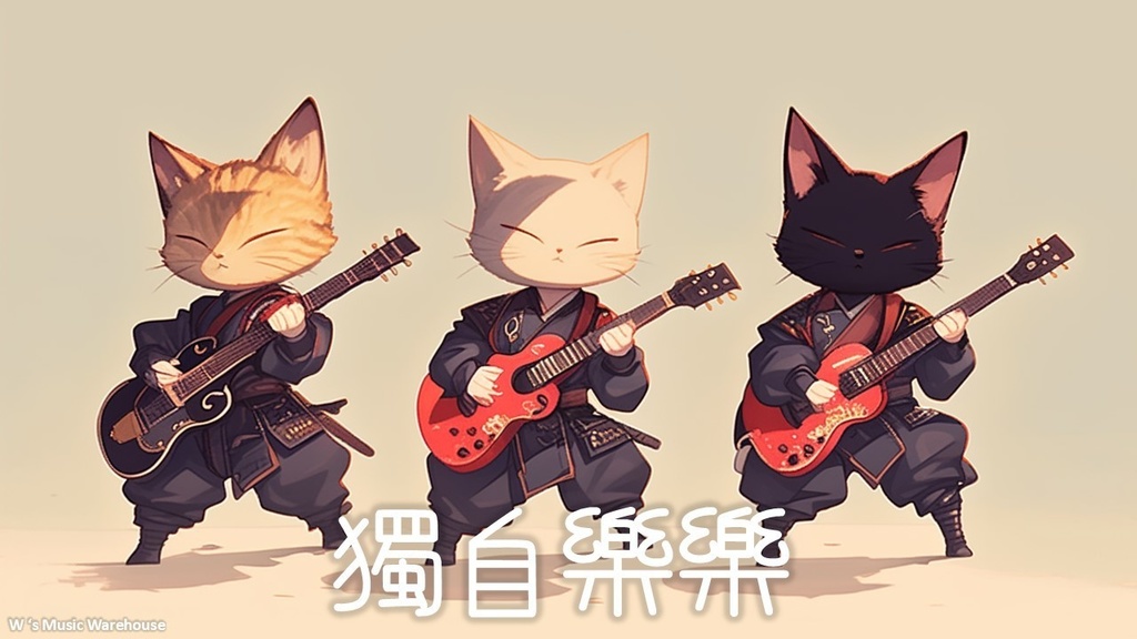 【フリーBGM】Shamisen 三味線 X Guitar X Flute X Bass【獨自樂樂】【 ギター / ミックス / 和風 / リラックス】