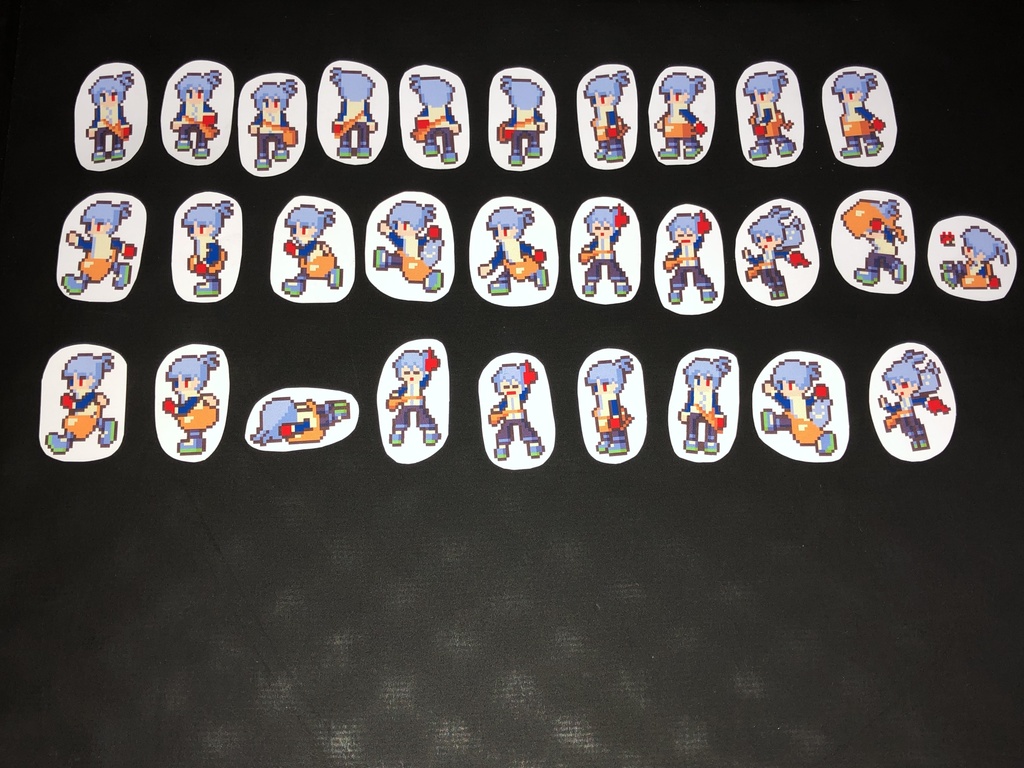 シグ　ドット　フレークシール