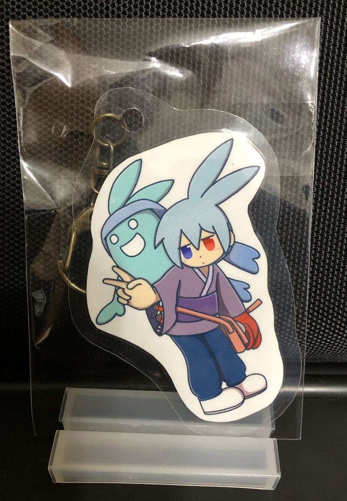 ラミネートキーホルダー　七夕シグ