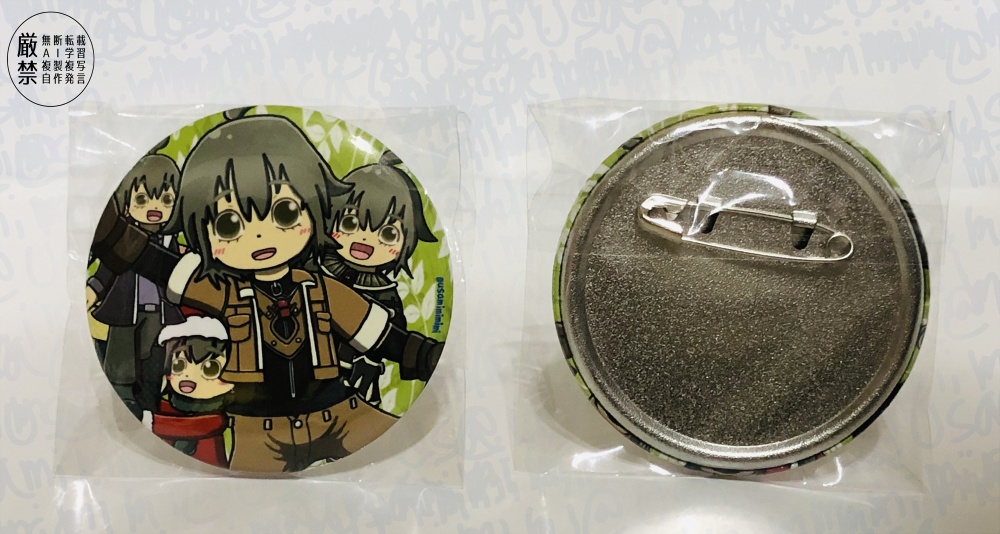 カノア　缶バッチ（57mm）