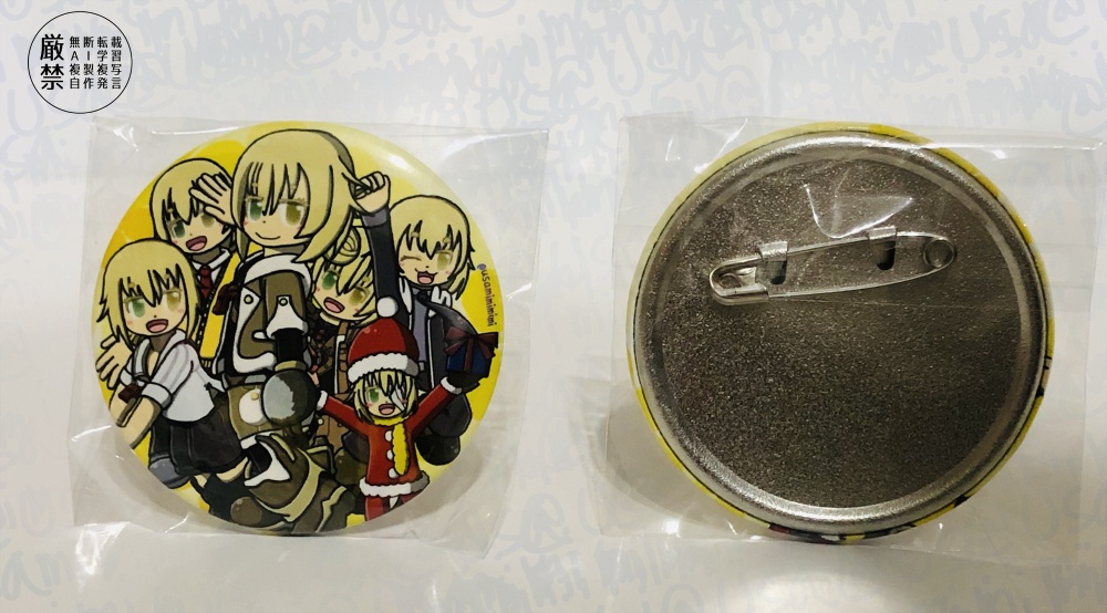ティアレ　缶バッチ（57mm）