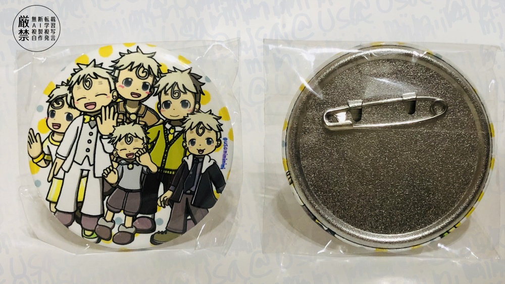 キユイ　缶バッチ（57mm）