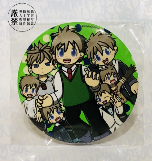 ナット　缶バッチ（57mm）